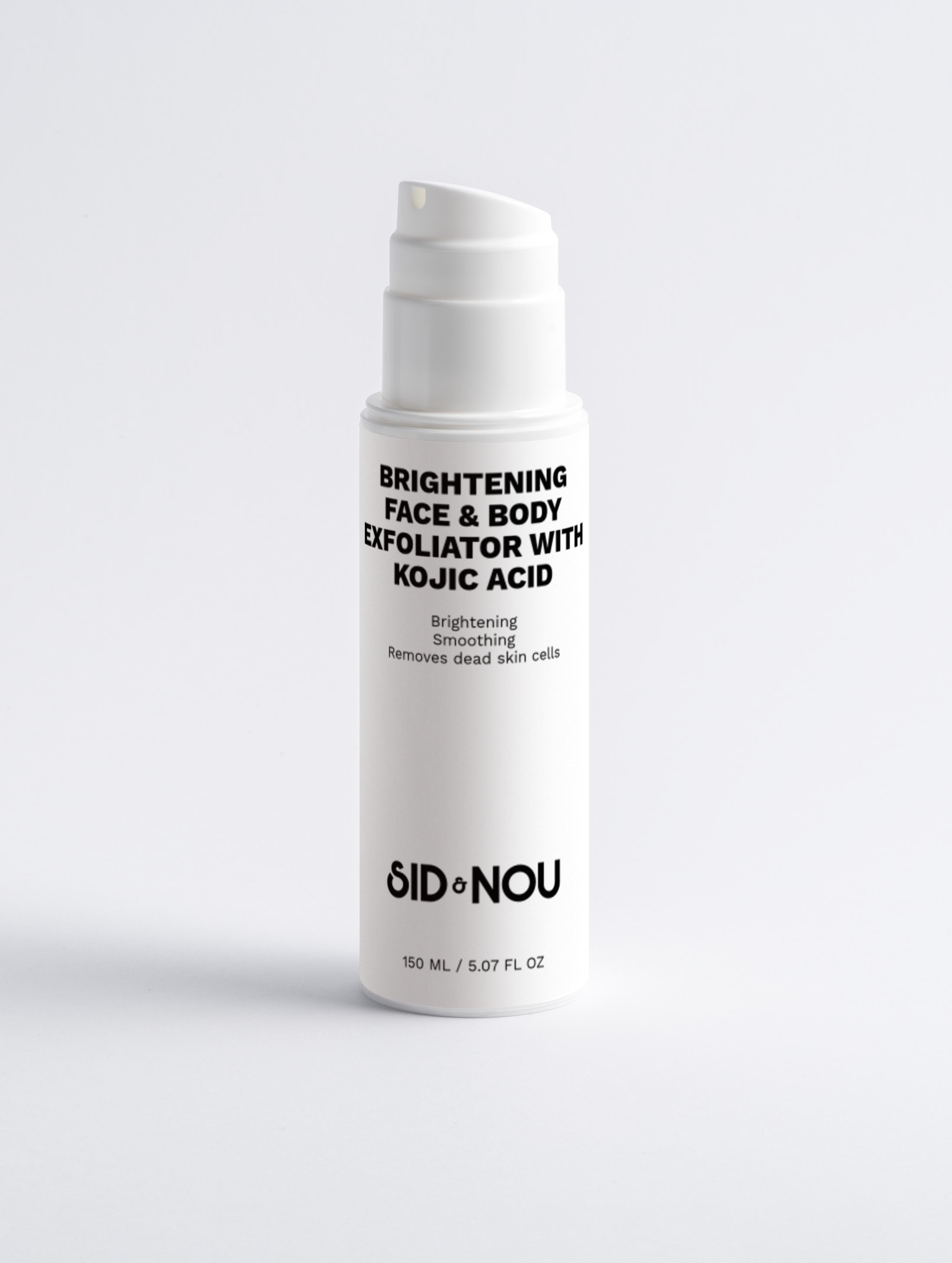Brightening Face & Body Exfoliator with Kojic Acid