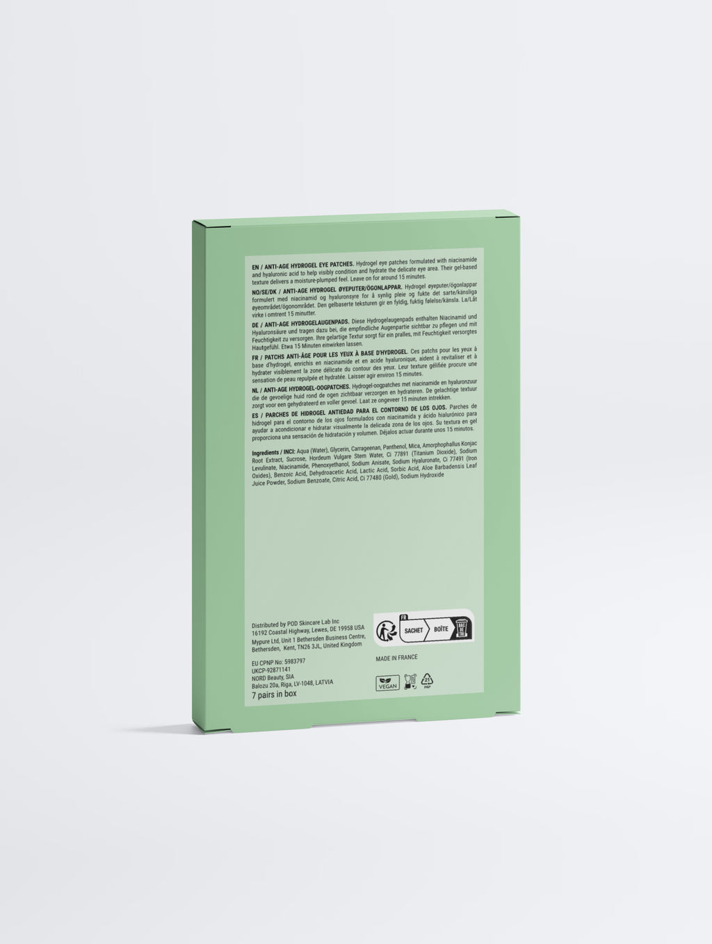 Anti-Age Hydrogel Eye Patches