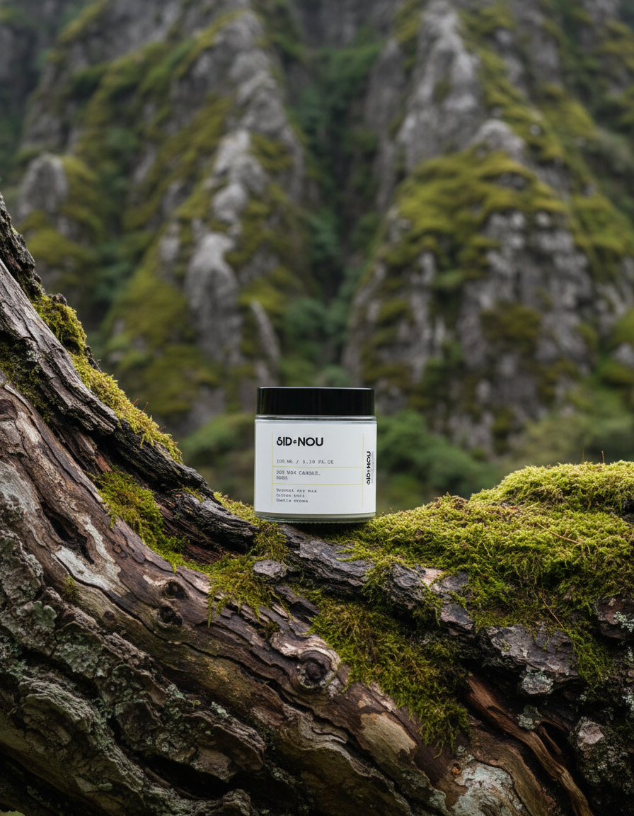 Soy Wax Candle, Moss