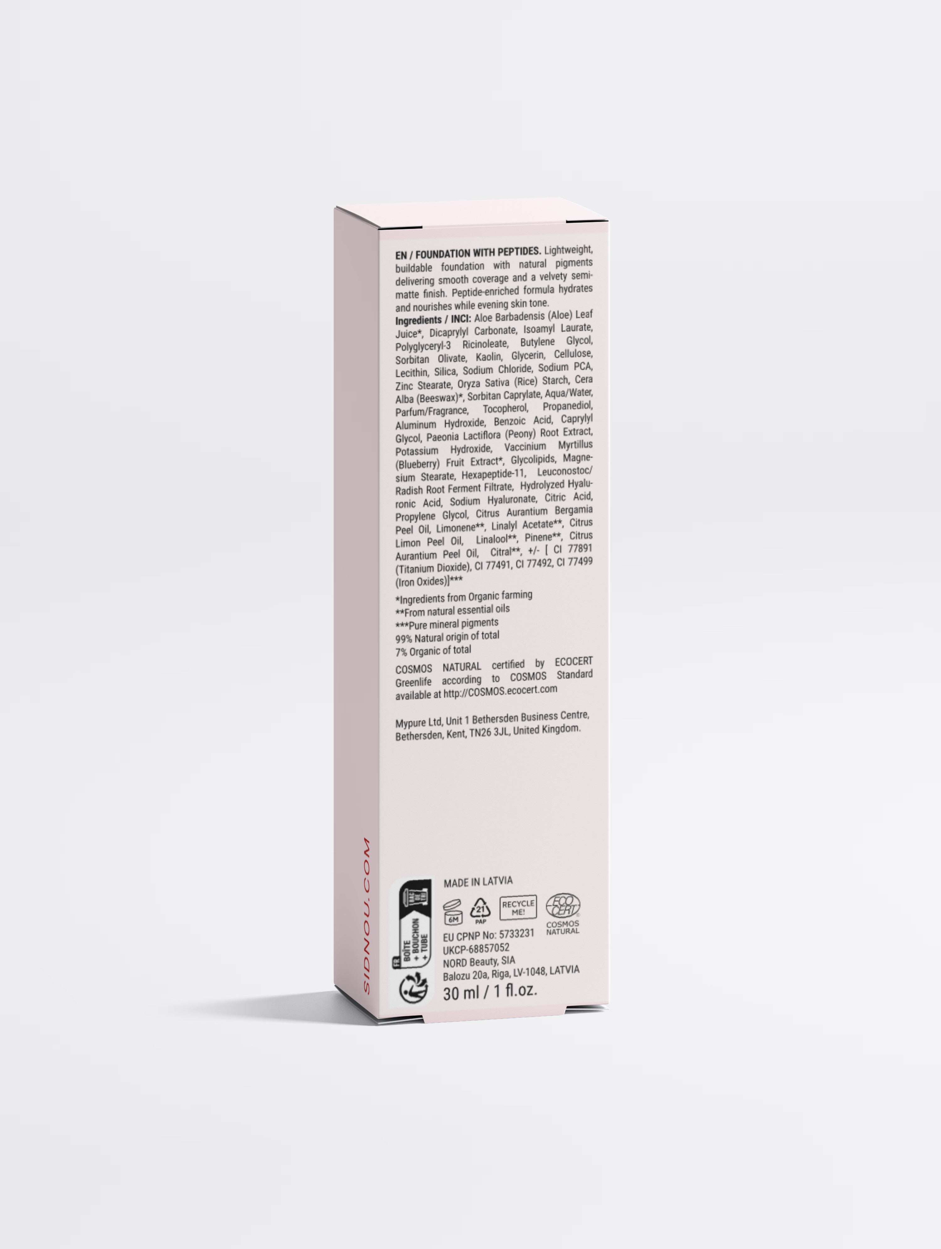 Foundation with Peptides, 40 Deep Neutral