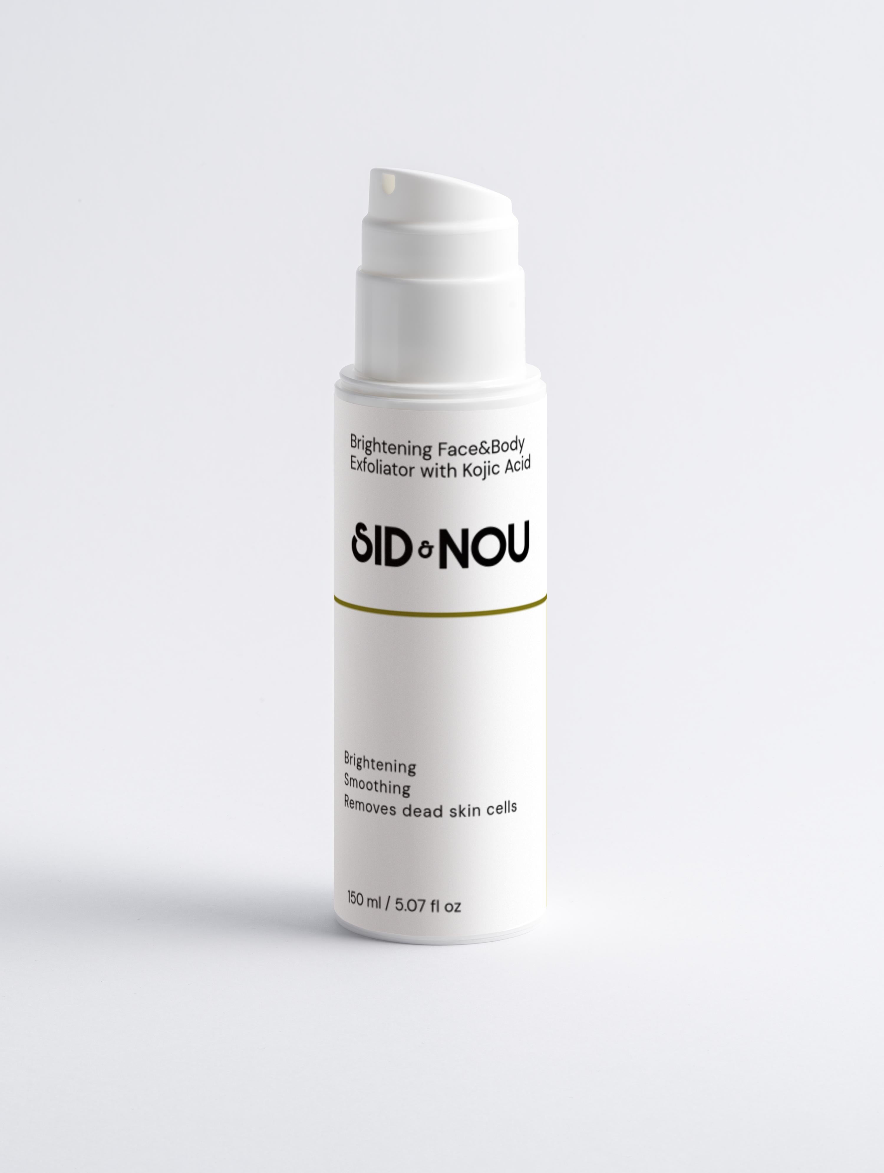 Brightening Face & Body Exfoliator with Kojic Acid