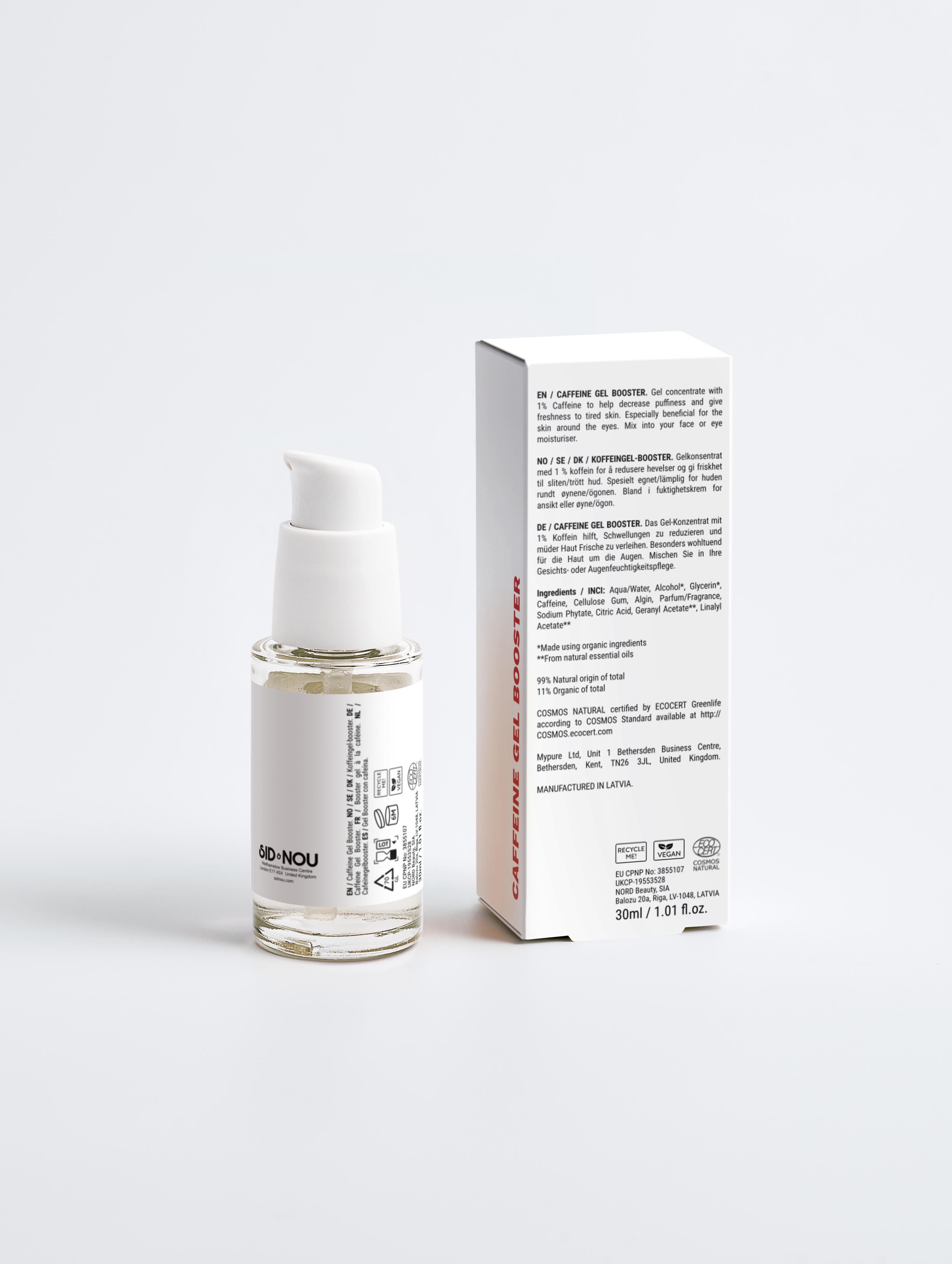 Caffeine Gel Booster