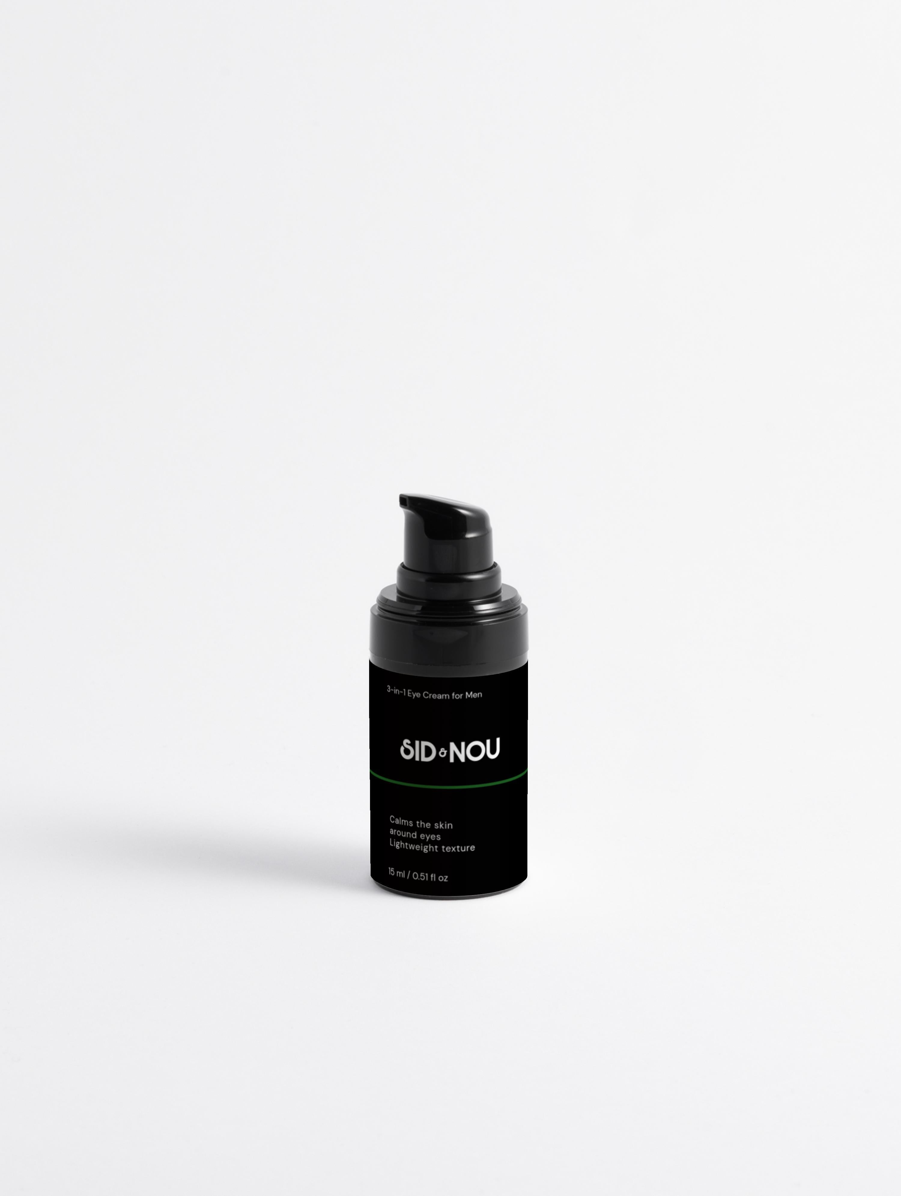 3-in-1 Eye Cream for Men – SID & NOU
